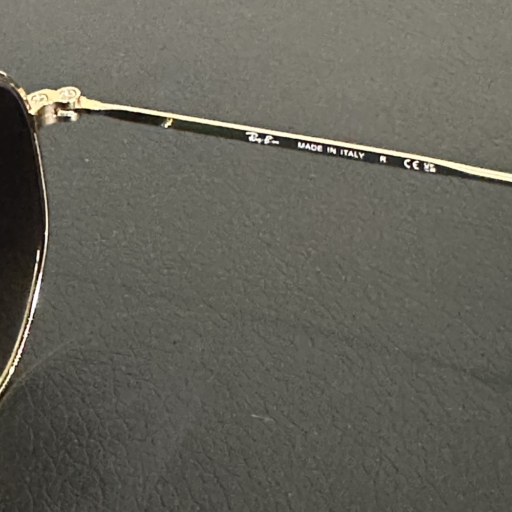 Like New Rayban Hexagonal Rb3548 Gradient Brown L… - image 8